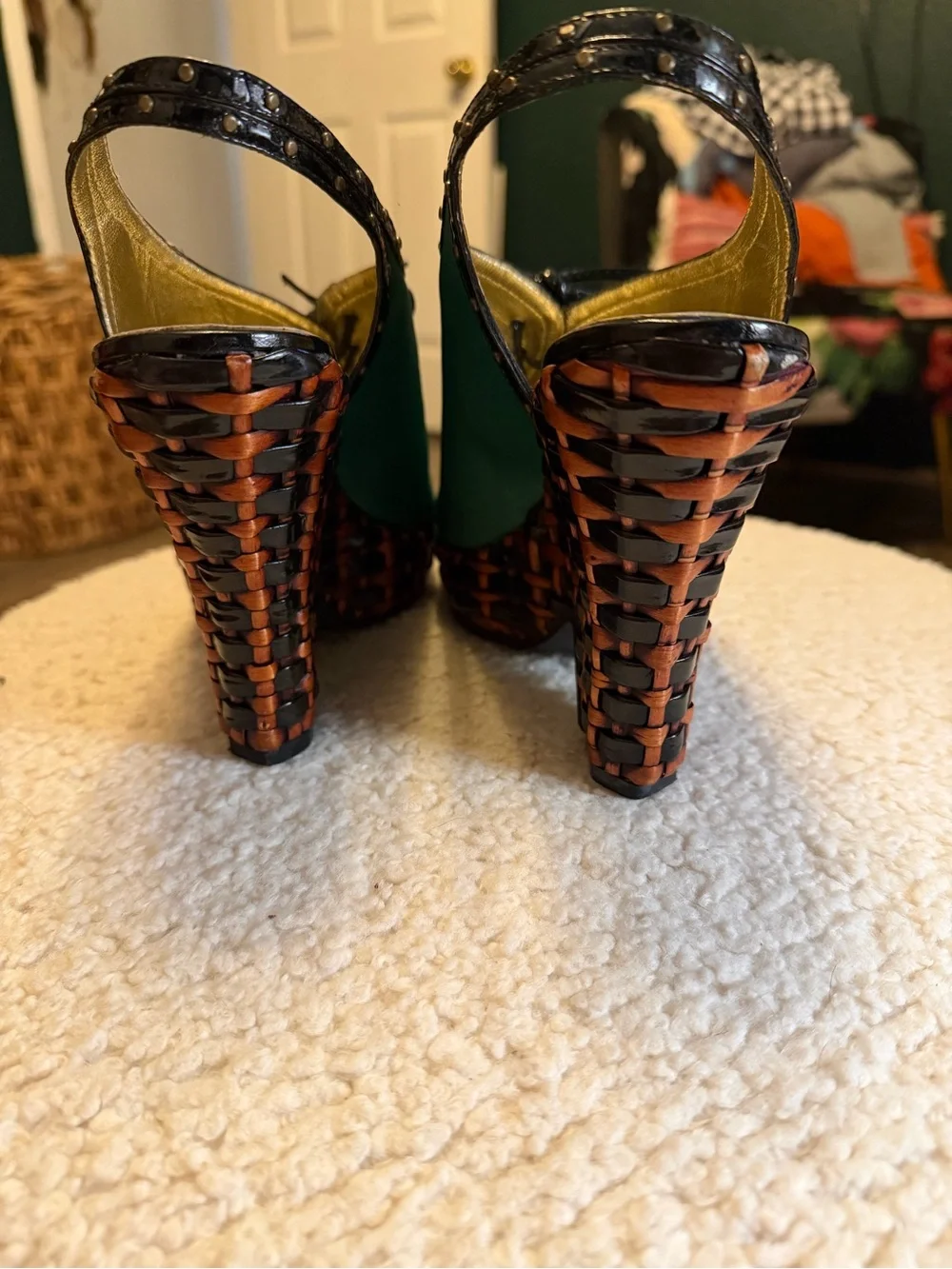 Le Due by Due Farina Green Platform
